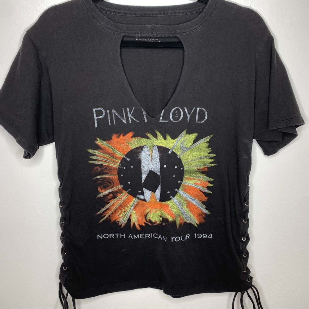 Pink Floyd | Lace Up Side Graphic Band Tee